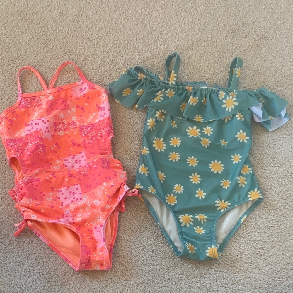 Girls 4T bathing suit bundle
